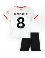 Liverpool Dominik Szoboszlai #8 Alternativní dres pro děti 2024-25 Krátký Rukáv (+ trenýrky)